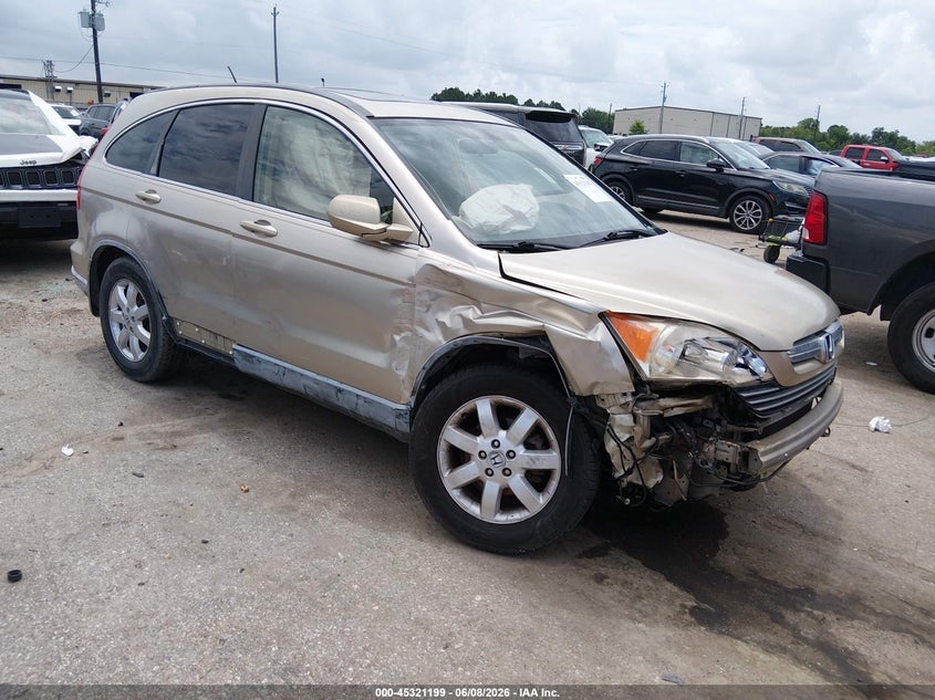 2007 Honda Cr-v VIN JHLRE387X7C003091 IAAI salvage auction — RIGHT SIDE, Salvage (Texas), sold $1,125 on 2026-07-15 (photo 1)