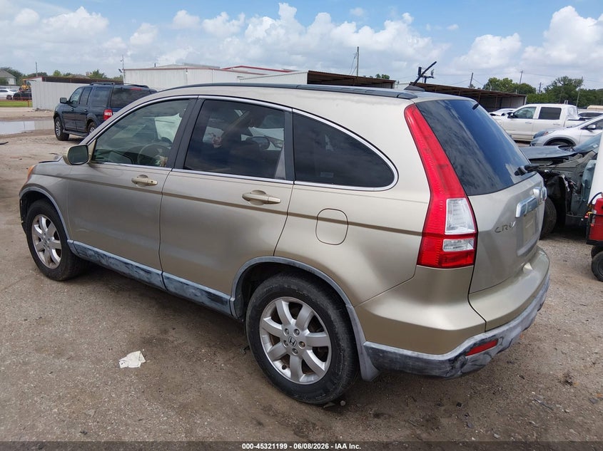 2007 Honda Cr-v VIN JHLRE387X7C003091 IAAI salvage auction — RIGHT SIDE, Salvage (Texas), sold $1,125 on 2026-07-15 (photo 3)