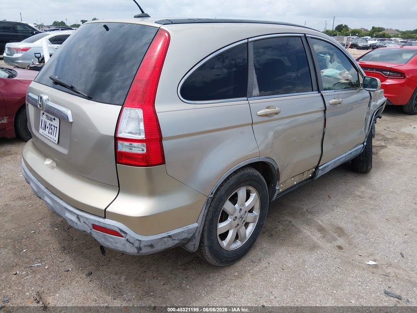 2007 Honda Cr-v VIN JHLRE387X7C003091 IAAI salvage auction — RIGHT SIDE, Salvage (Texas), sold $1,125 on 2026-07-15 (photo 4)