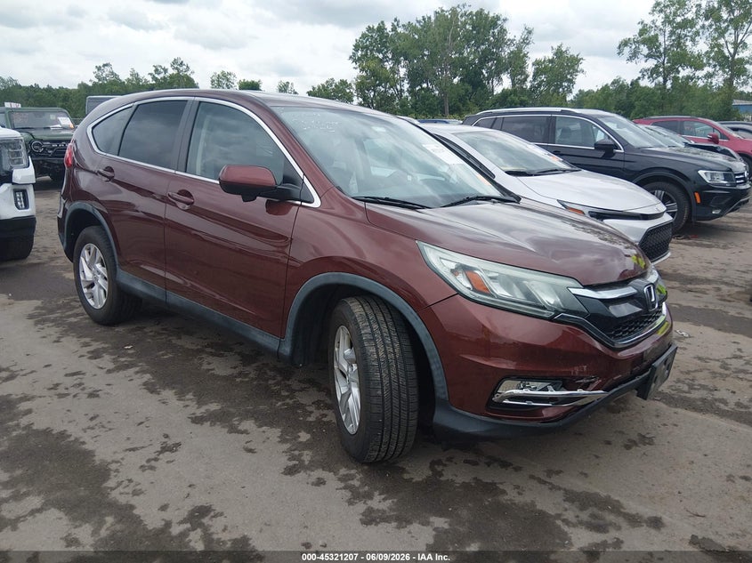 2016 Honda Cr-v VIN 2HKRM4H54GH623329 IAAI salvage auction — LEFT FRONT, Salvage Title, sold $4,850 on 2026-07-18 (photo 1)
