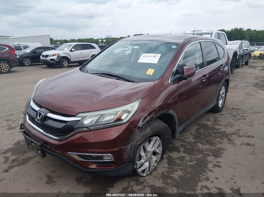 2016 Honda Cr-v VIN 2HKRM4H54GH623329 IAAI salvage auction — LEFT FRONT, Salvage Title, sold $4,850 on 2026-07-18 (photo 2)