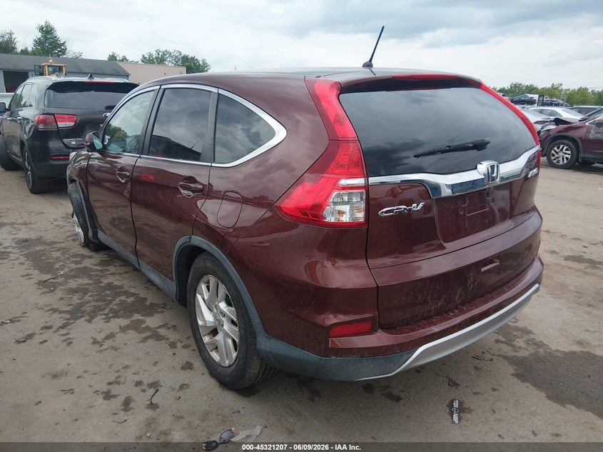 2016 Honda Cr-v VIN 2HKRM4H54GH623329 IAAI salvage auction — LEFT FRONT, Salvage Title, sold $4,850 on 2026-07-18 (photo 3)