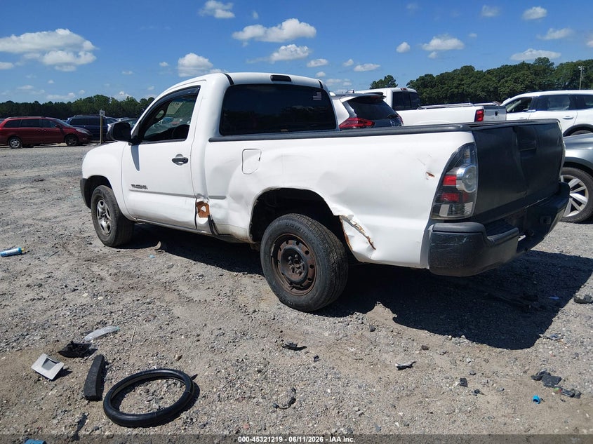 2006 Toyota Tacoma VIN 5TENX22N96Z248018 IAAI salvage auction — LEFT SIDE, Salvage (South Carolina), sold $1,675 on 2026-07-07 (photo 3)