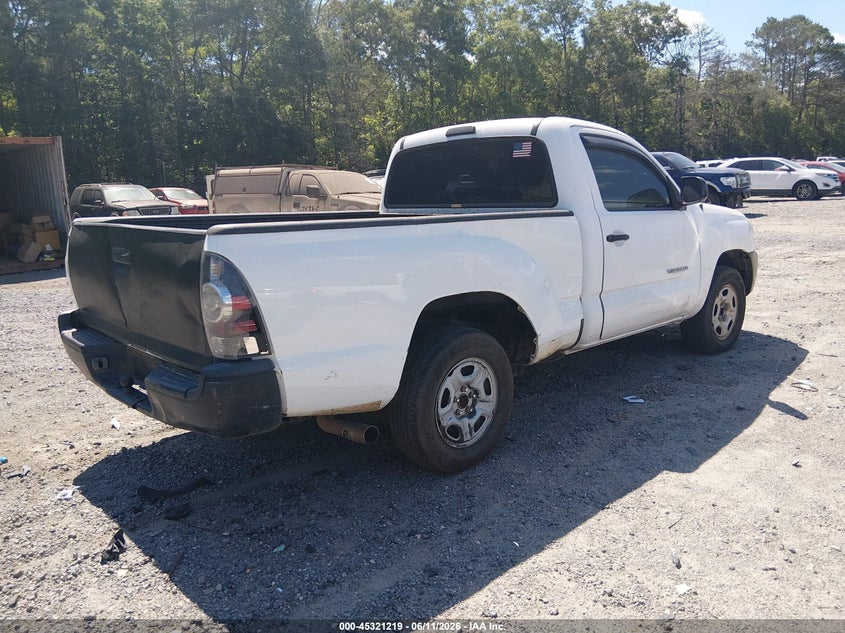 2006 Toyota Tacoma VIN 5TENX22N96Z248018 IAAI salvage auction — LEFT SIDE, Salvage (South Carolina), sold $1,675 on 2026-07-07 (photo 4)