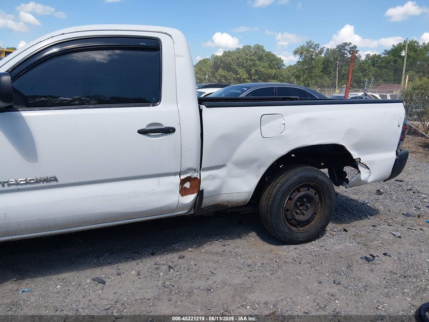 2006 Toyota Tacoma VIN 5TENX22N96Z248018 IAAI salvage auction — LEFT SIDE, Salvage (South Carolina), sold $1,675 on 2026-07-07 (photo 6)