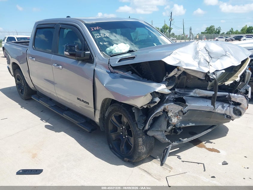 2022 Ram 1500 VIN 1C6RREFT9NN157426 IAAI salvage auction — FRONT END, Salvage Title, sold $3,450 on 2026-07-10 (photo 1)
