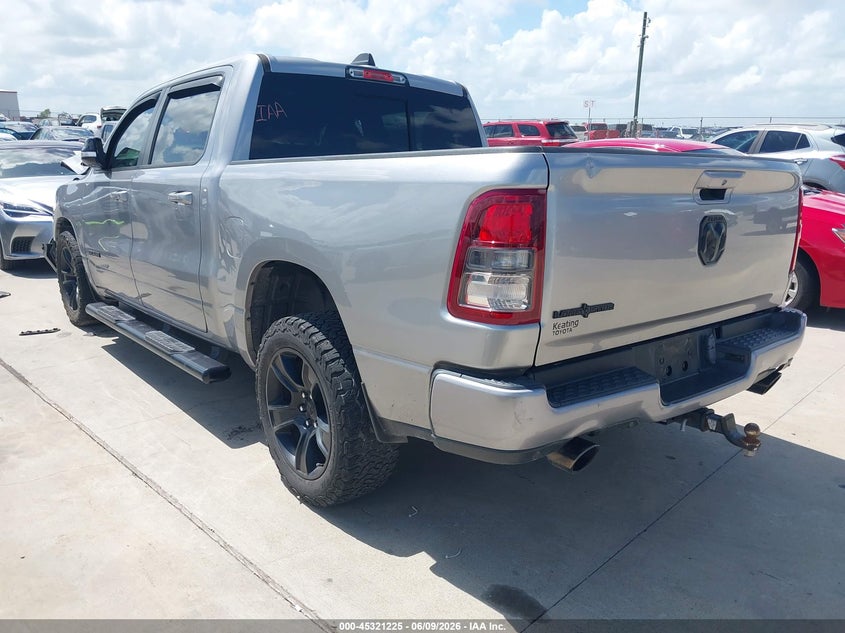 2022 Ram 1500 VIN 1C6RREFT9NN157426 IAAI salvage auction — FRONT END, Salvage Title, sold $3,450 on 2026-07-10 (photo 3)