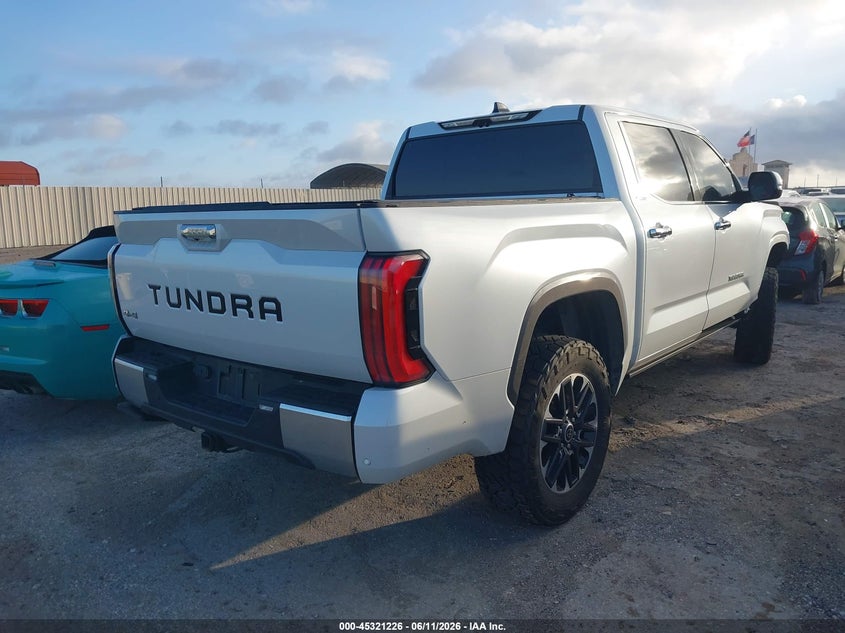 2023 Toyota Tundra VIN 5TFJC5DBXPX034694 IAAI salvage auction — FRONT END, Original (Texas), sold $17,200 on 2026-08-02 (photo 4)