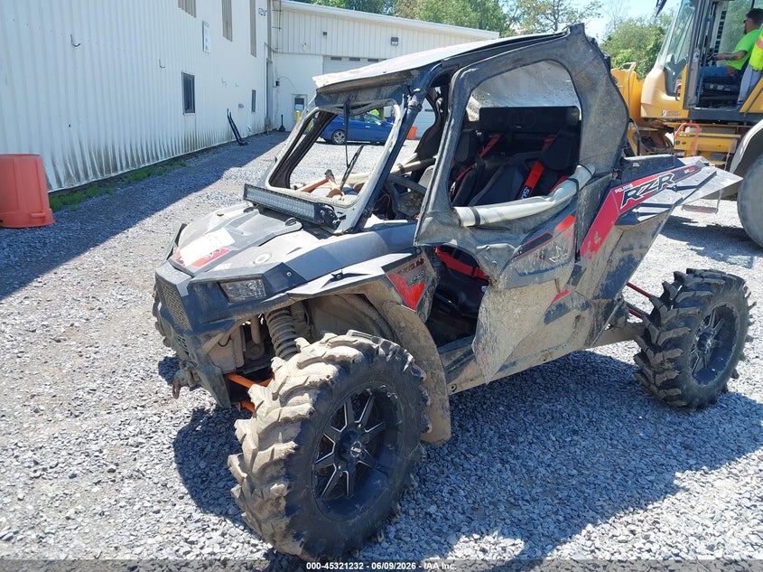 2017 Polaris Rzr VIN 3NSVDE998HF912928 IAAI salvage auction — ALL OVER, Salvage Title, sold $2,050 on 2026-07-07 (photo 2)