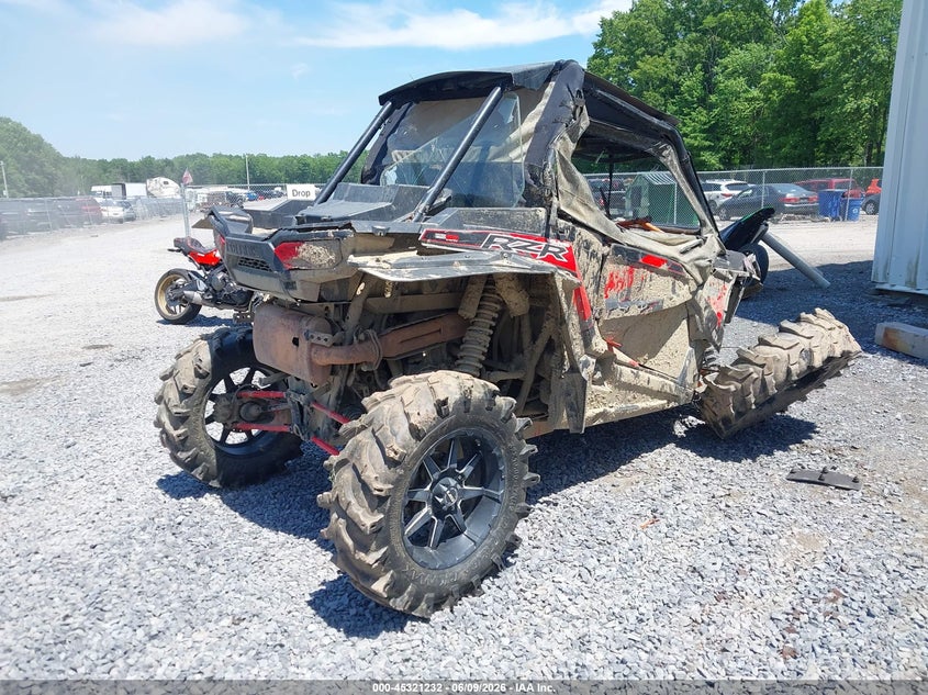 2017 Polaris Rzr VIN 3NSVDE998HF912928 IAAI salvage auction — ALL OVER, Salvage Title, sold $2,050 on 2026-07-07 (photo 4)