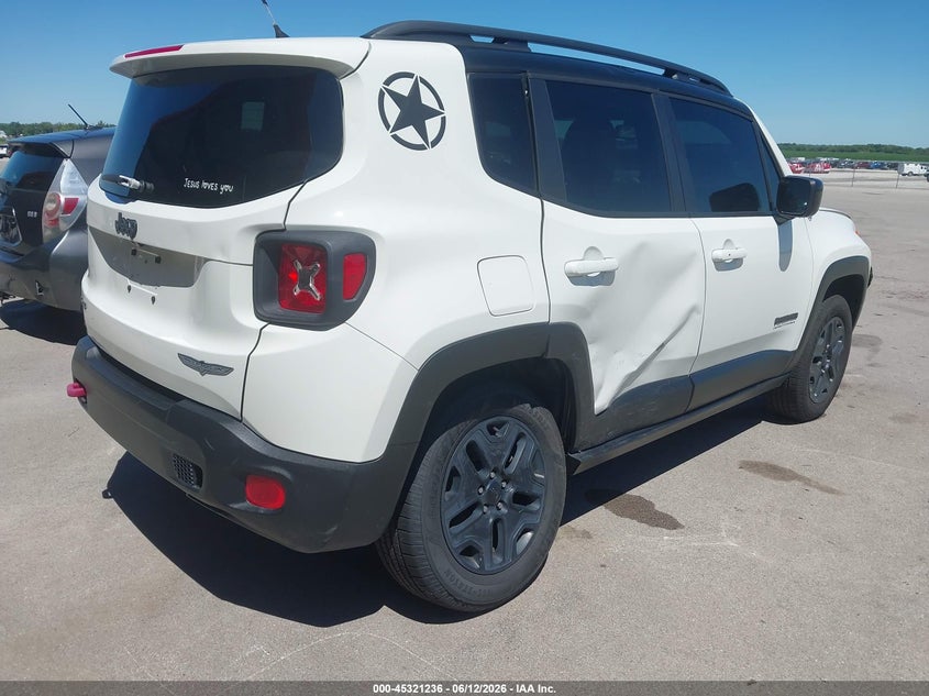 2017 Jeep Renegade VIN ZACCJBCB4HPF73900 IAAI salvage auction — RIGHT SIDE, Certificate Of Title (Nebraska), sold $2,575 on 2026-07-16 (photo 6)