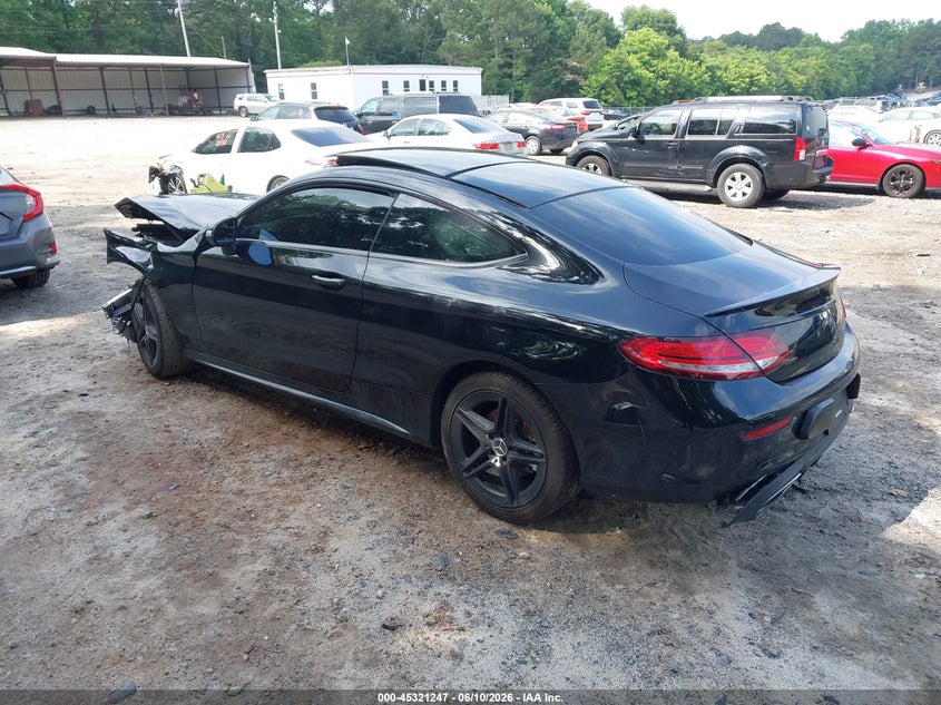 2019 Mercedes-benz C-klasse VIN WDDWJ8EB8KF845880 IAAI salvage auction — FRONT END, Salvage Title, sold $4,800 on 2026-08-14 (photo 3)