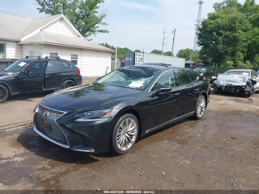 2019 Lexus Ls VIN JTHC51FF8K5005466 IAAI salvage auction — FRONT END, Salvage Title, sold $11,300 on 2026-07-22 (photo 2)
