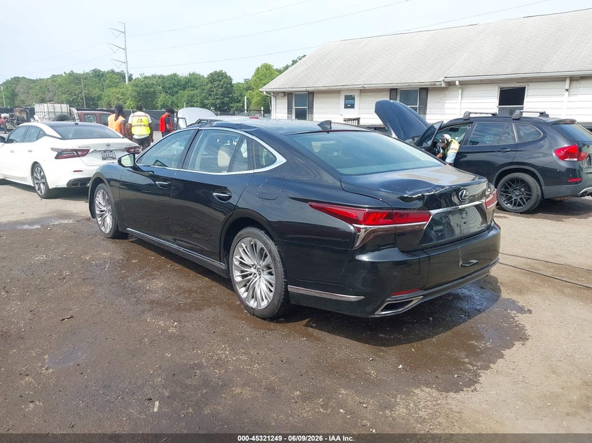 2019 Lexus Ls VIN JTHC51FF8K5005466 IAAI salvage auction — FRONT END, Salvage Title, sold $11,300 on 2026-07-22 (photo 3)