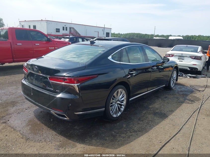 2019 Lexus Ls VIN JTHC51FF8K5005466 IAAI salvage auction — FRONT END, Salvage Title, sold $11,300 on 2026-07-22 (photo 4)