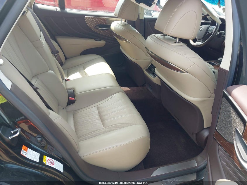 2019 Lexus Ls VIN JTHC51FF8K5005466 IAAI salvage auction — FRONT END, Salvage Title, sold $11,300 on 2026-07-22 (photo 8)