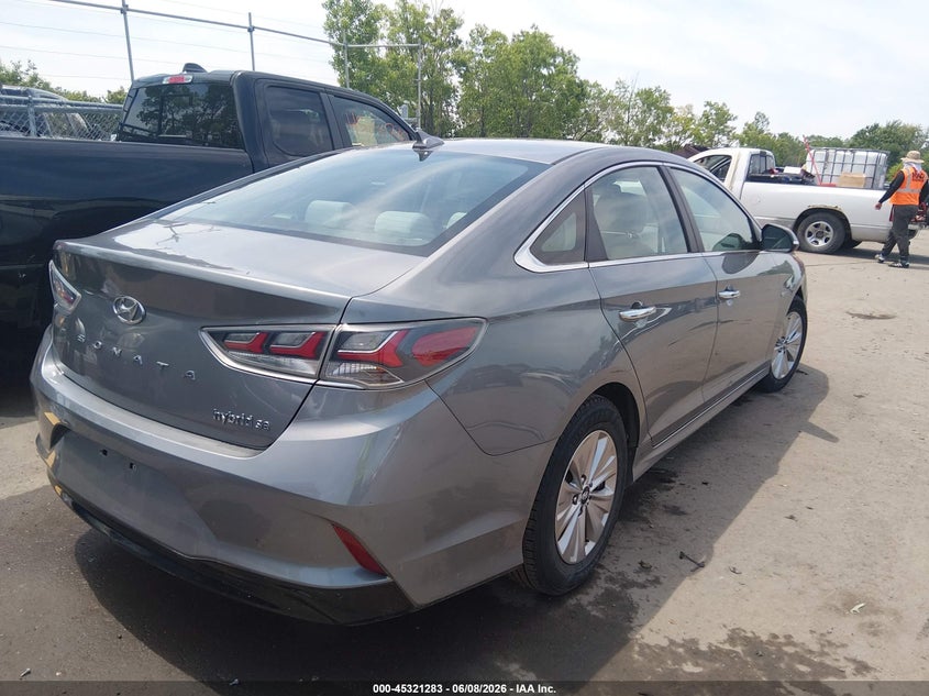 2018 Hyundai Sonata VIN KMHE24L30JA082932 IAAI salvage auction — HAIL, Salvage Title, sold $2,300 on 2026-07-09 (photo 4)