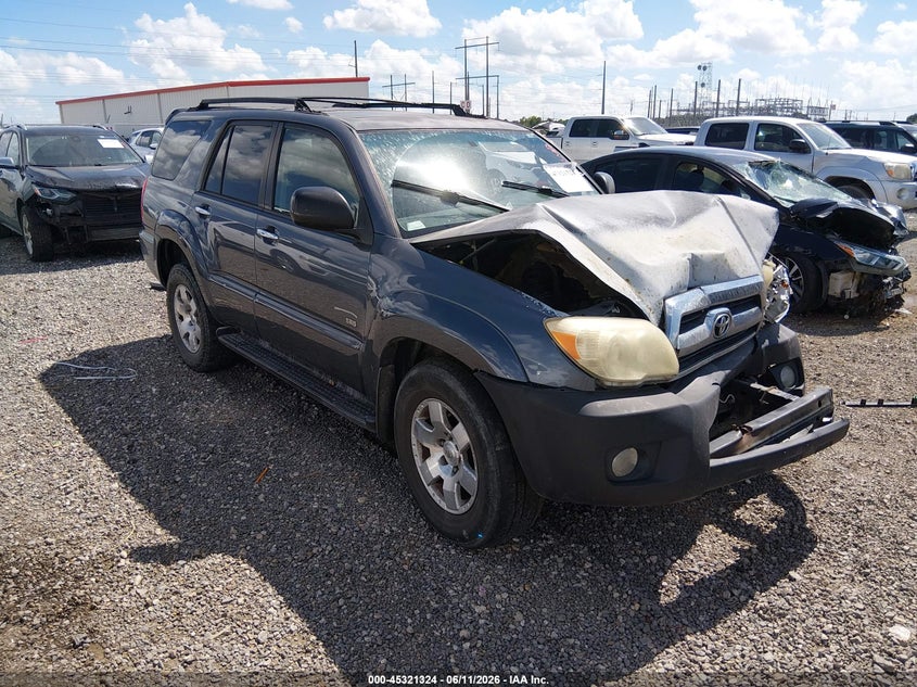 2008 Toyota 4runner VIN JTEZU14R08K018102 IAAI salvage auction — FRONT END, Salvage (Louisiana), sold $1,800 on 2026-07-08 (photo 1)