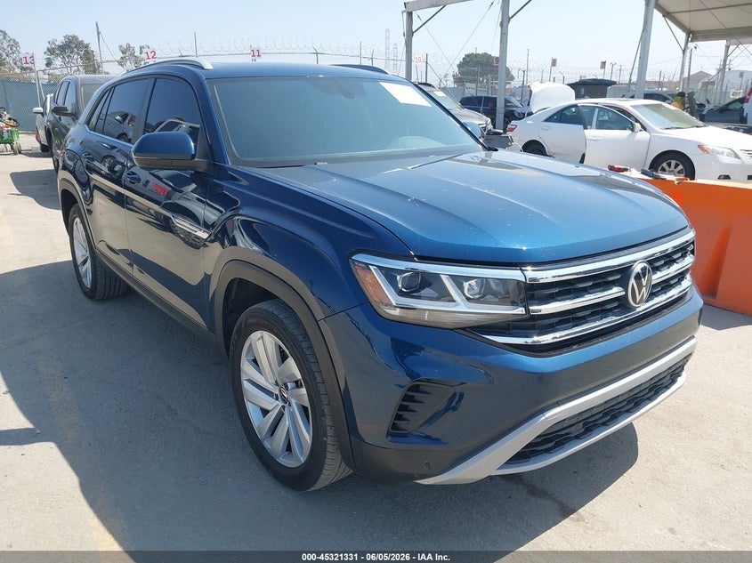 2022 Volkswagen Atlas cross sport VIN 1V2KE2CA7NC226549 IAAI salvage auction — UNKNOWN, Salvage Title - Dealer (California), sold $9,050 on 2026-07-22 (photo 1)
