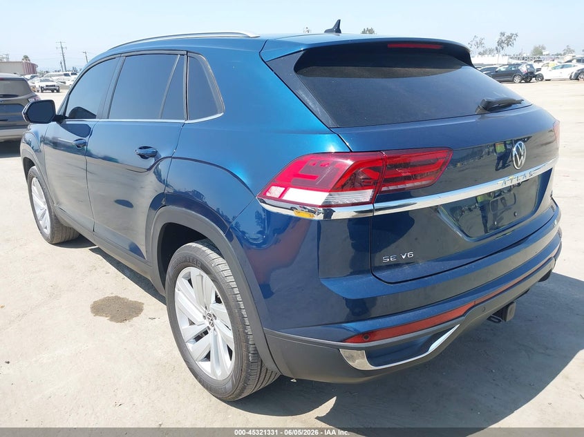 2022 Volkswagen Atlas cross sport VIN 1V2KE2CA7NC226549 IAAI salvage auction — UNKNOWN, Salvage Title - Dealer (California), sold $9,050 on 2026-07-22 (photo 3)