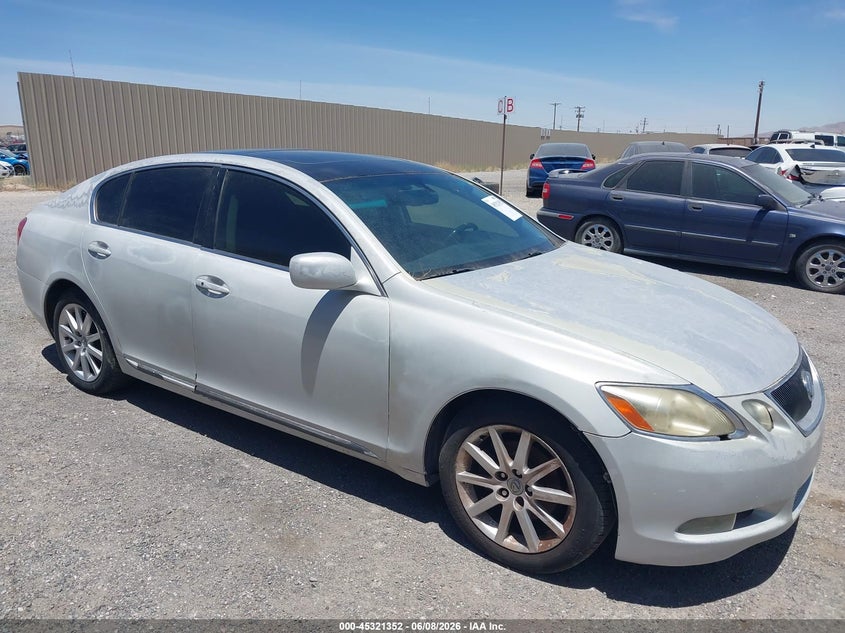 2006 Lexus Gs 300 VIN JTHBH96S065026185 IAAI salvage auction — NORMAL WEAR, Salvage Title (California), sold $325 on 2026-07-09 (photo 1)