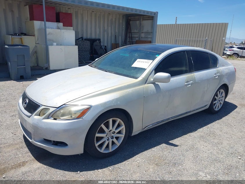 2006 Lexus Gs 300 VIN JTHBH96S065026185 IAAI salvage auction — NORMAL WEAR, Salvage Title (California), sold $325 on 2026-07-09 (photo 2)