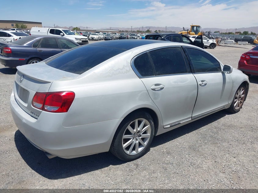 2006 Lexus Gs 300 VIN JTHBH96S065026185 IAAI salvage auction — NORMAL WEAR, Salvage Title (California), sold $325 on 2026-07-09 (photo 4)