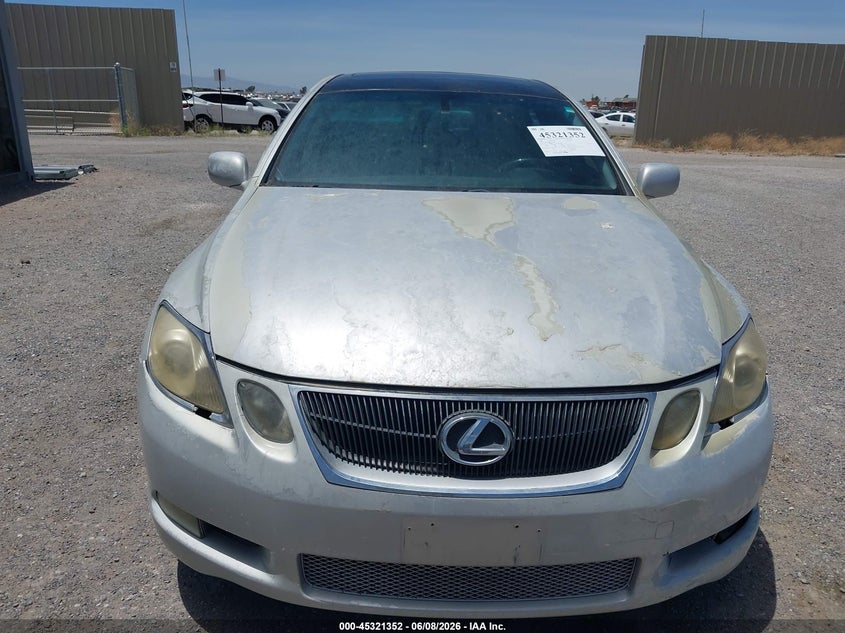 2006 Lexus Gs 300 VIN JTHBH96S065026185 IAAI salvage auction — NORMAL WEAR, Salvage Title (California), sold $325 on 2026-07-09 (photo 6)