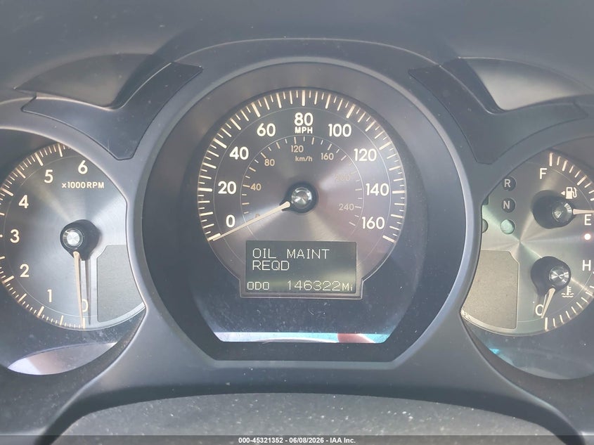 2006 Lexus Gs 300 VIN JTHBH96S065026185 IAAI salvage auction — NORMAL WEAR, Salvage Title (California), sold $325 on 2026-07-09 (photo 7)