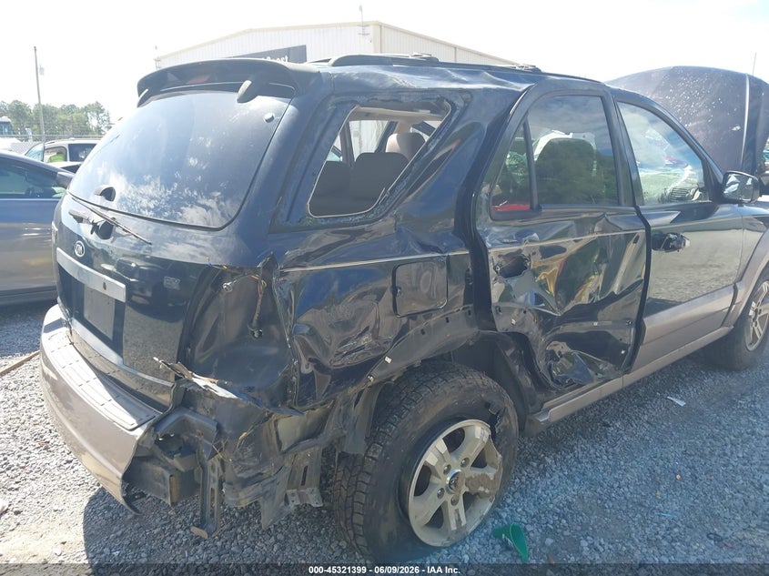 2003 Kia Sorento VIN KNDJD733535043831 IAAI salvage auction — ROLLOVER, Salvage (Mississippi), sold $225 on 2026-07-10 (photo 6)