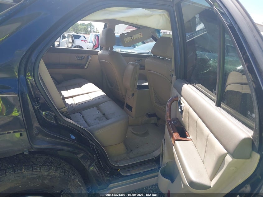 2003 Kia Sorento VIN KNDJD733535043831 IAAI salvage auction — ROLLOVER, Salvage (Mississippi), sold $225 on 2026-07-10 (photo 8)