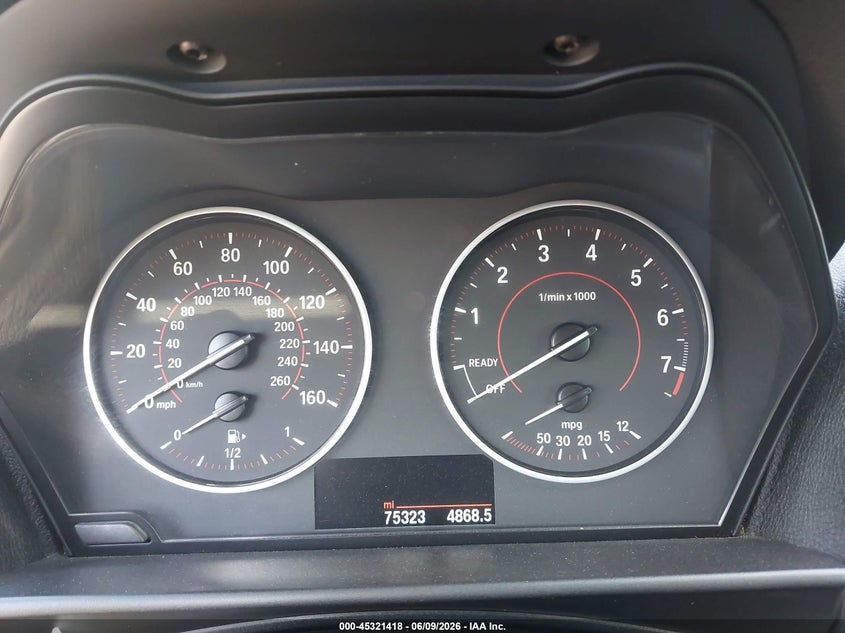 2016 BMW 2er VIN WBA1F9C53GV546610 IAAI salvage auction — RIGHT SIDE, Salvage (California), sold $2,950 on 2026-08-18 (photo 7)