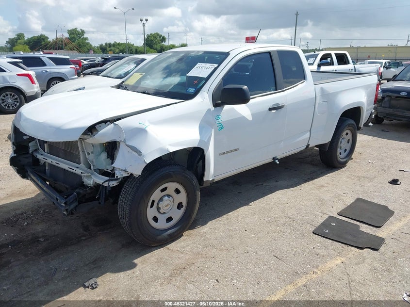 2017 Chevrolet Colorado VIN 1GCHSBEN2H1250875 IAAI salvage auction — FRONT END, Salvage (Texas), sold $2,850 on 2026-07-09 (photo 2)