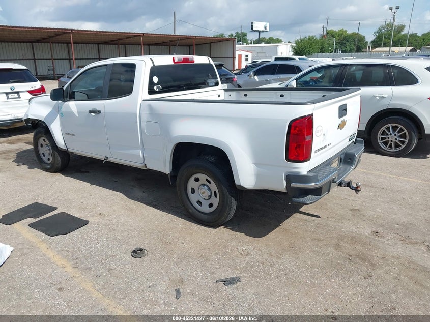 2017 Chevrolet Colorado VIN 1GCHSBEN2H1250875 IAAI salvage auction — FRONT END, Salvage (Texas), sold $2,850 on 2026-07-09 (photo 3)
