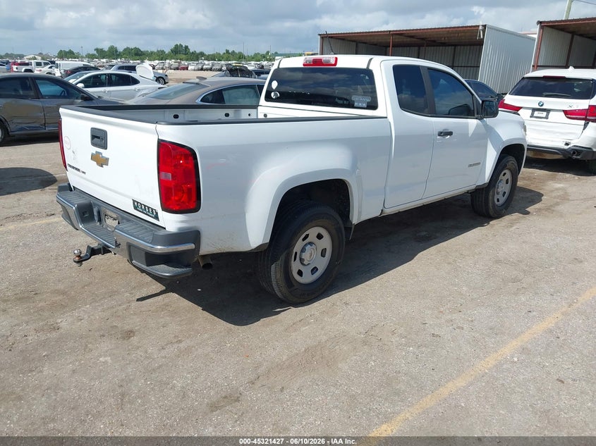 2017 Chevrolet Colorado VIN 1GCHSBEN2H1250875 IAAI salvage auction — FRONT END, Salvage (Texas), sold $2,850 on 2026-07-09 (photo 4)