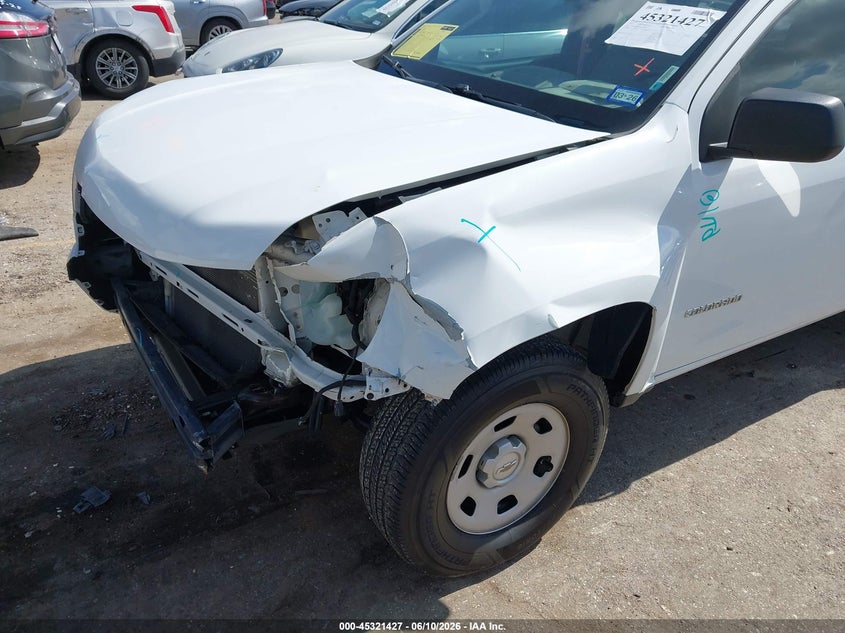2017 Chevrolet Colorado VIN 1GCHSBEN2H1250875 IAAI salvage auction — FRONT END, Salvage (Texas), sold $2,850 on 2026-07-09 (photo 6)