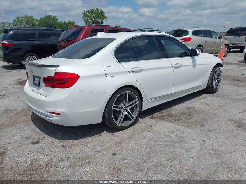2016 BMW 3er VIN WBA8E3G5XGNU00469 IAAI salvage auction — FRONT END, Salvage Title, sold $3,150 on 2026-08-11 (photo 4)