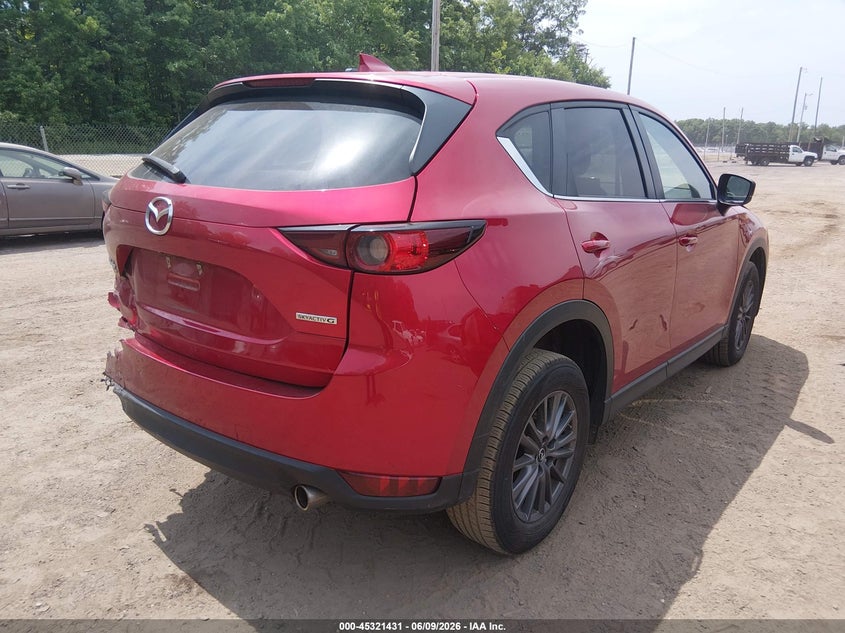 2020 Mazda Cx-5 VIN JM3KFBCM8L0732065 IAAI salvage auction — LEFT REAR, Salvage - Greater Than 75% (Maryland), sold $5,850 on 2026-08-01 (photo 4)