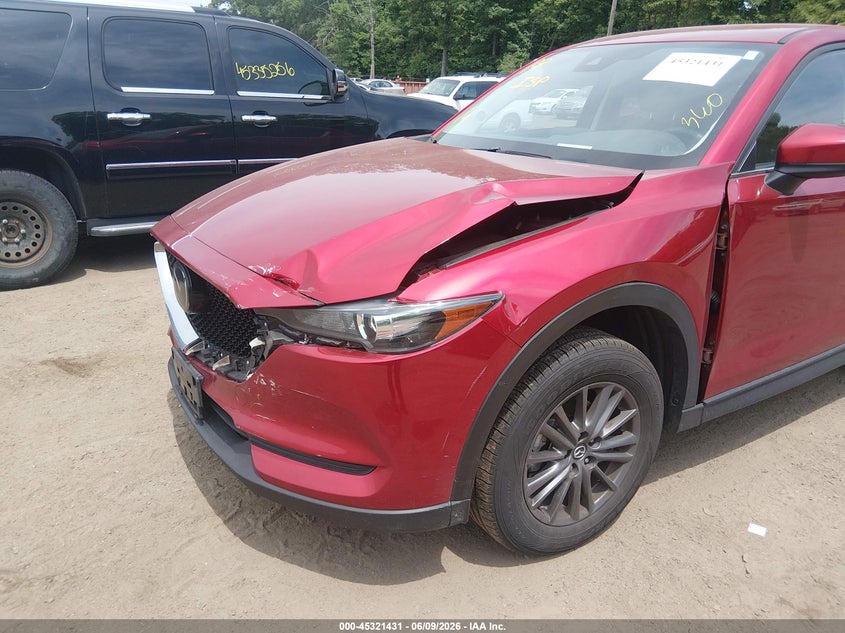2020 Mazda Cx-5 VIN JM3KFBCM8L0732065 IAAI salvage auction — LEFT REAR, Salvage - Greater Than 75% (Maryland), sold $5,850 on 2026-08-01 (photo 6)