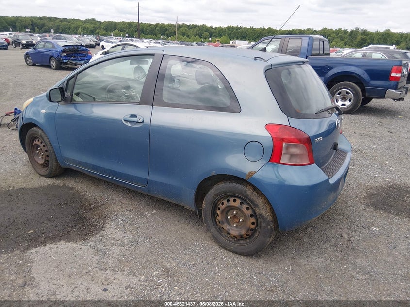 2008 Toyota Yaris VIN JTDJT923085151894 IAAI salvage auction — NORMAL WEAR, Clear (Pennsylvania), sold $400 on 2026-07-20 (photo 3)