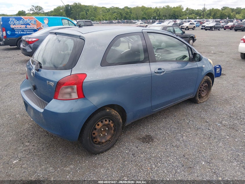 2008 Toyota Yaris VIN JTDJT923085151894 IAAI salvage auction — NORMAL WEAR, Clear (Pennsylvania), sold $400 on 2026-07-20 (photo 4)