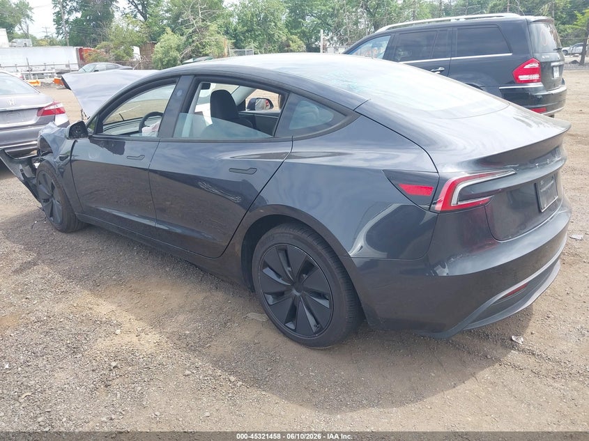 2025 Tesla Model 3 VIN 5YJ3E1EA0SF914436 IAAI salvage auction — FRONT END, Salvage Title, sold $8,600 on 2026-07-30 (photo 3)
