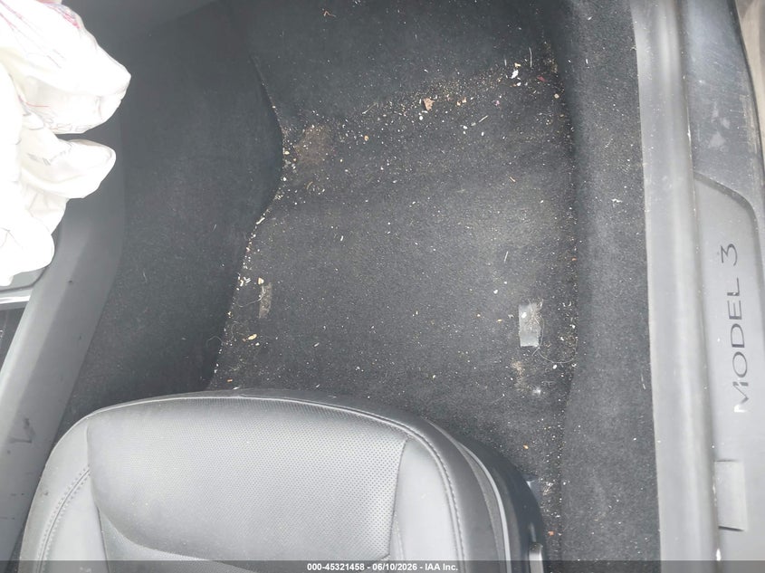2025 Tesla Model 3 VIN 5YJ3E1EA0SF914436 IAAI salvage auction — FRONT END, Salvage Title, sold $8,600 on 2026-07-30 (photo 8)