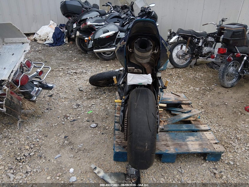 2006 Honda Cbr1000 VIN JH2SC57016M207203 IAAI salvage auction — ROLLOVER, Bill Of Sale Destruction Only - Salvage (Ohio), sold $275 on 2026-07-07 (photo 6)