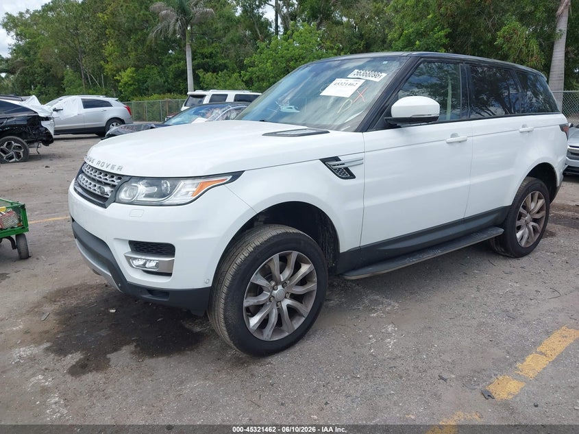 2015 Land rover Range rover sport VIN SALWR2VF2FA625665 IAAI salvage auction — REAR END, Rebuildable (Florida), sold $3,625 on 2026-07-29 (photo 2)