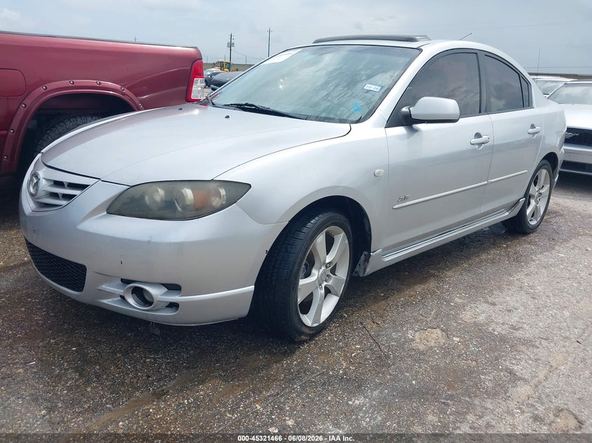 2006 Mazda 3 VIN JM1BK323X61509303 IAAI salvage auction — FRONT END, Original (Texas), sold $925 on 2026-07-15 (photo 2)