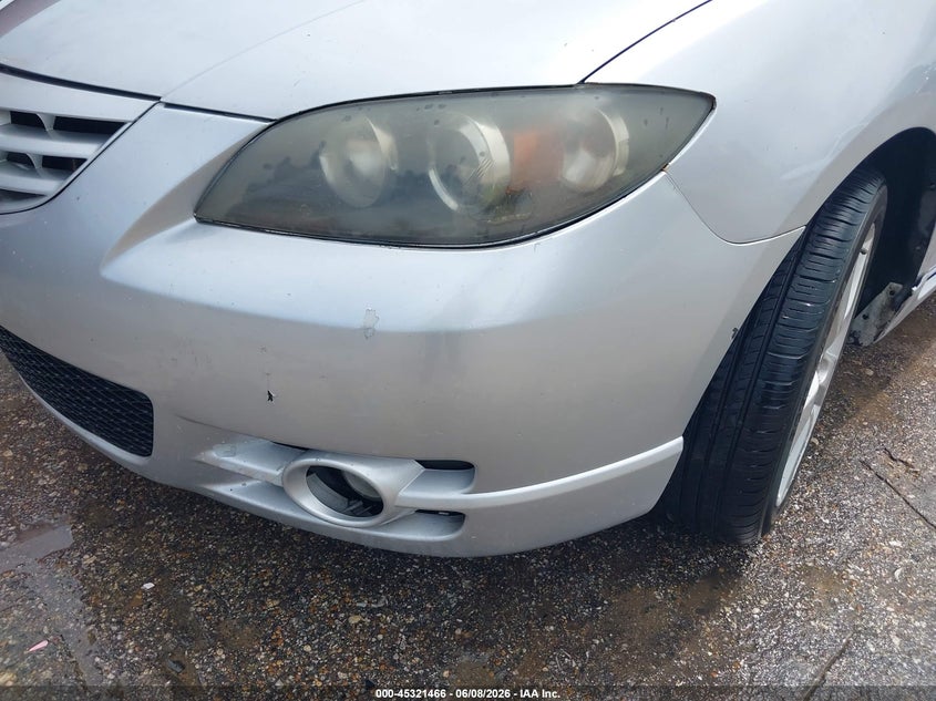 2006 Mazda 3 VIN JM1BK323X61509303 IAAI salvage auction — FRONT END, Original (Texas), sold $925 on 2026-07-15 (photo 6)