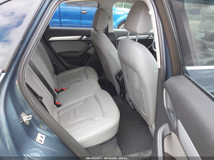 2016 Audi Q3 VIN WA1EFCFS2GR015078 IAAI salvage auction — FRONT END, Salvage (Ohio), sold $3,550 on 2026-07-27 (photo 8)