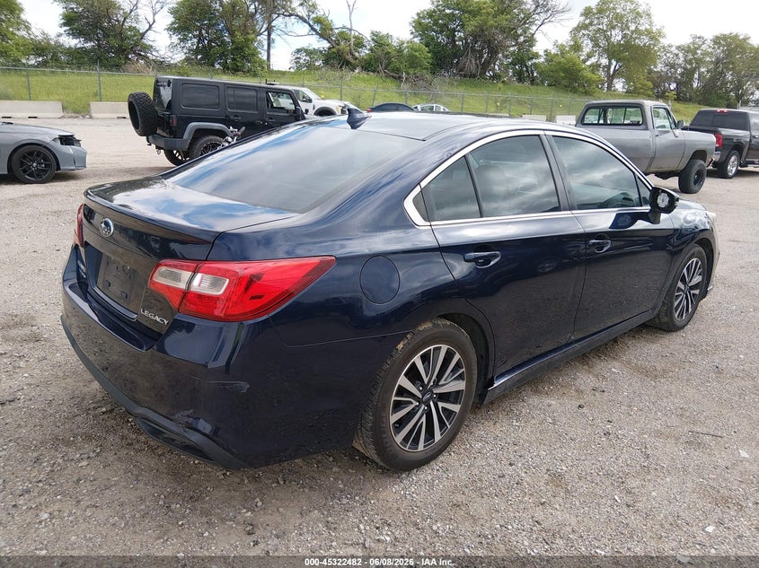 2018 Subaru LEGACY VIN 4S3BNAF67J3015655 IAAI salvage auction — RIGHT SIDE, Salvage Title, sold $1,550 on 2026-07-09 (photo 4)