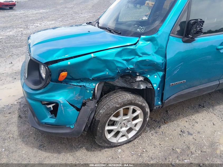 2022 Jeep Renegade VIN ZACNJDA11NPN81041 IAAI salvage auction — LEFT FRONT, Salvage Title, sold $3,050 on 2026-08-12 (photo 6)